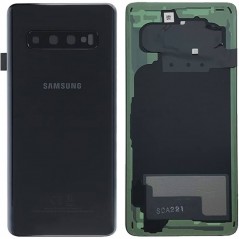 Samsung Samsung Back Cover Originale Service Pack con Camera Frame per Galaxy S10 SM-G973F | Nero for sale
