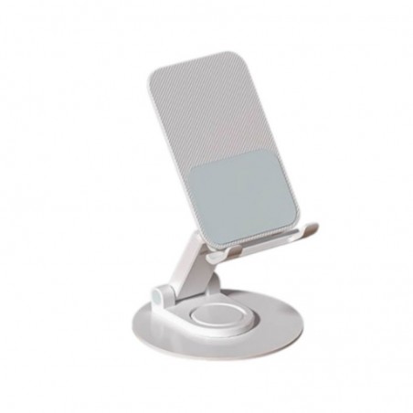 NCC CH13 Adjustable and Foldable Metal Smartphone Desk Stand | White