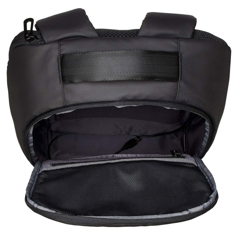 BYNIGHT Universal Black Nylon Backpack