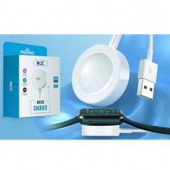 Foto di NCC CaricaBatterie Wireless 3W Magnetico Per Watch | Bianco W02 - NCC
