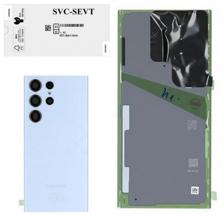 Immagine prodotto Samsung Back Cover Originale Service Pack per Galaxy S23 Ultra SM-S918B Sky Blue