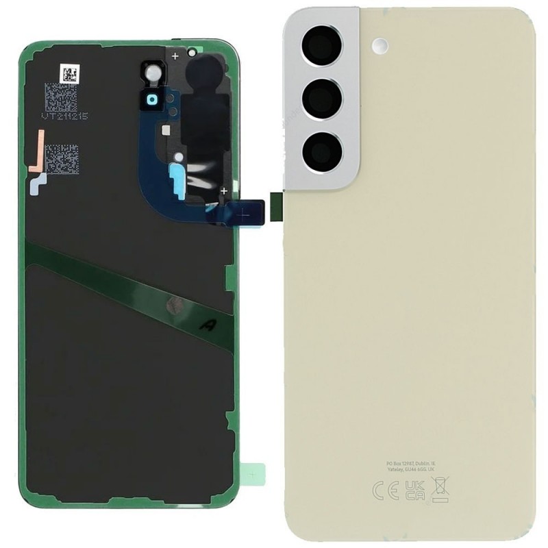 Samsung Back Cover Originale Service Pack per Galaxy S22 S901B | Cream