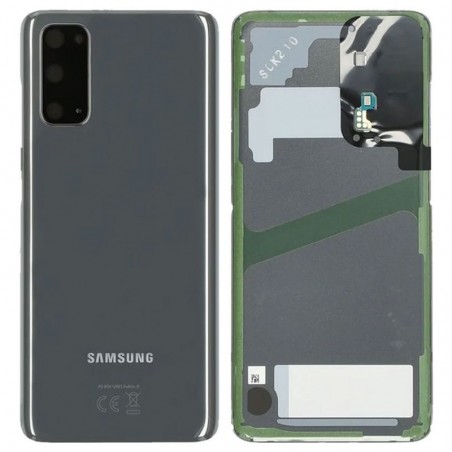 Samsung Back Cover Originale Service Pack per Galaxy S20 G980F - G981F | Cosmic Gray
