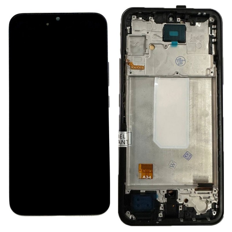 OLED LCD Display (FULL SIZE) + Frame For Samsung Galaxy A34 5G A346