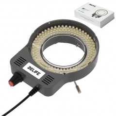 RELIFE RL-033M Lampada LED USB per Microscopio con 144 LED e Luminosità Regolabile