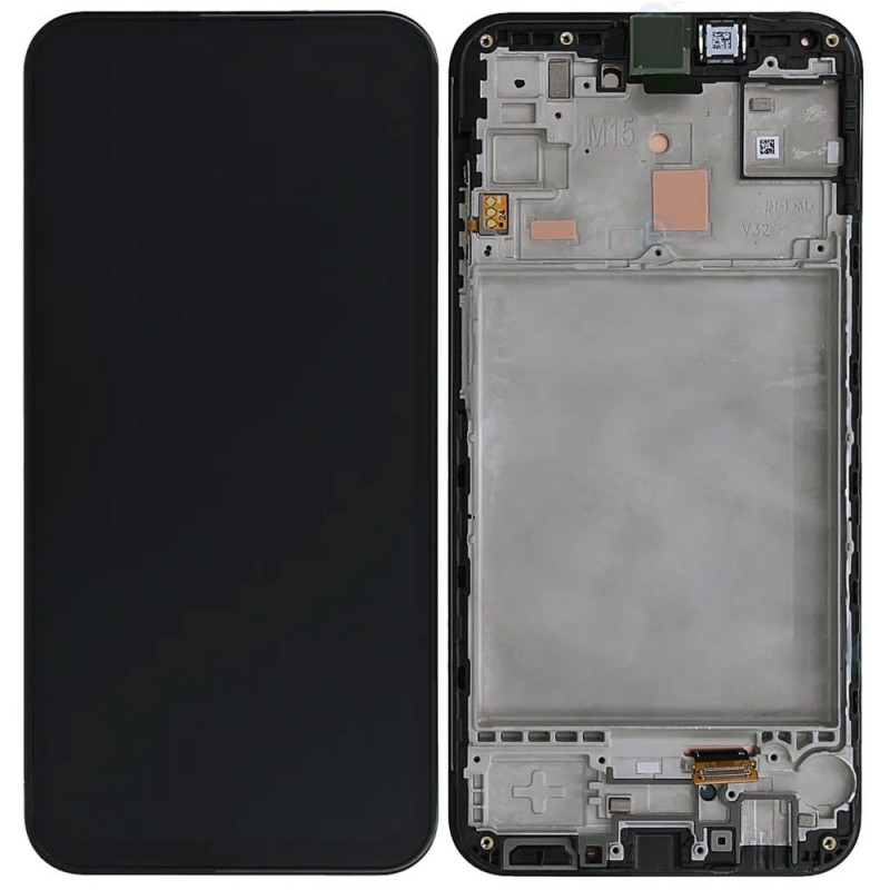 Samsung Service Pack Original LCD Display + Frame For Galaxy M15 5G 2024 M156
