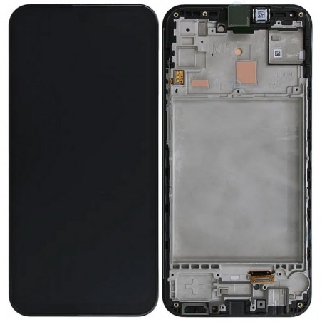 Samsung Service Pack Original LCD Display + Frame For Galaxy M15 5G 2024 M156