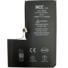 NCC T600 Batteria Compatibile per Apple iPhone 15 Pro Max | TI Chip