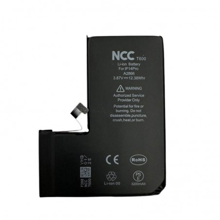 NCC T600 Compatible Battery for Apple iPhone 14 Pro | TI Chip