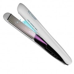 REVAMP ST-1850 Ceramic Hair Straightener with Ionic Technology | White