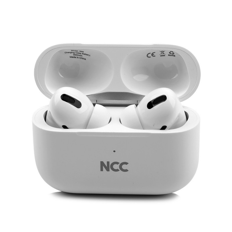 NCC S66 Bluetooth Headset TWS USB-C Headphones HIFI Audio | White