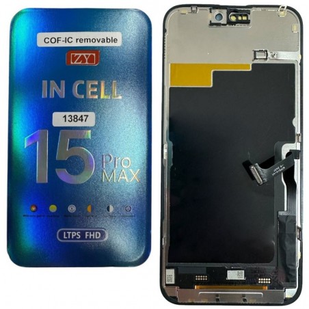 ZY Display LCD ZY INCELL FHD LTPS COF 1:1 Per Apple iPhone 15 PRO MAX | IC INTERCAMBIABILE for sale