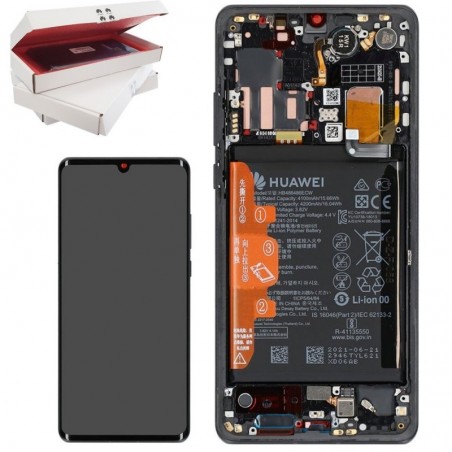 Huawei Huawei SERVICE PACK Display LCD ORIGINALE + Frame e Batteria Per P30 Pro 2020 New Edition| Nero for sale