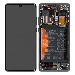 Huawei SERVICE PACK Display LCD ORIGINALE + Frame e Batteria P30 Pro 2020 New Edition VOG-L29D | Nero