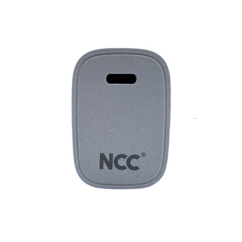 NCC CaricaBatterie Da Rete 20W USB-C + Cavo da USB-C a Lightning PD Fast Charger C16 | Bianco 