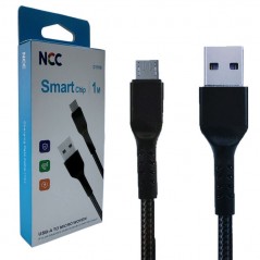 Discover NCC Cavo di ricarica da USB-A a Micro USB intrecciato Woven D111M | 1 Metro Nero details