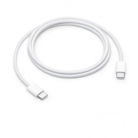 NCC D117CC 60W Woven USB-C to USB-C Charging Cable | 2 Meters, White