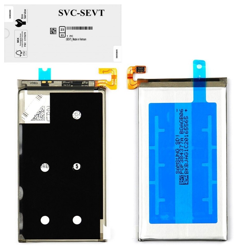  Samsung Service Pack Original Battery EB-BF901ABU for Galaxy Z Fold 5g SUB 2190MAH