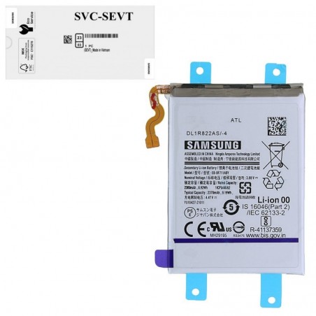 Buy Samsung Service Pack Batteria EB-BF711ABY Originale per Galaxy Z FLIP 3 5G F711 SUB 930MAH online