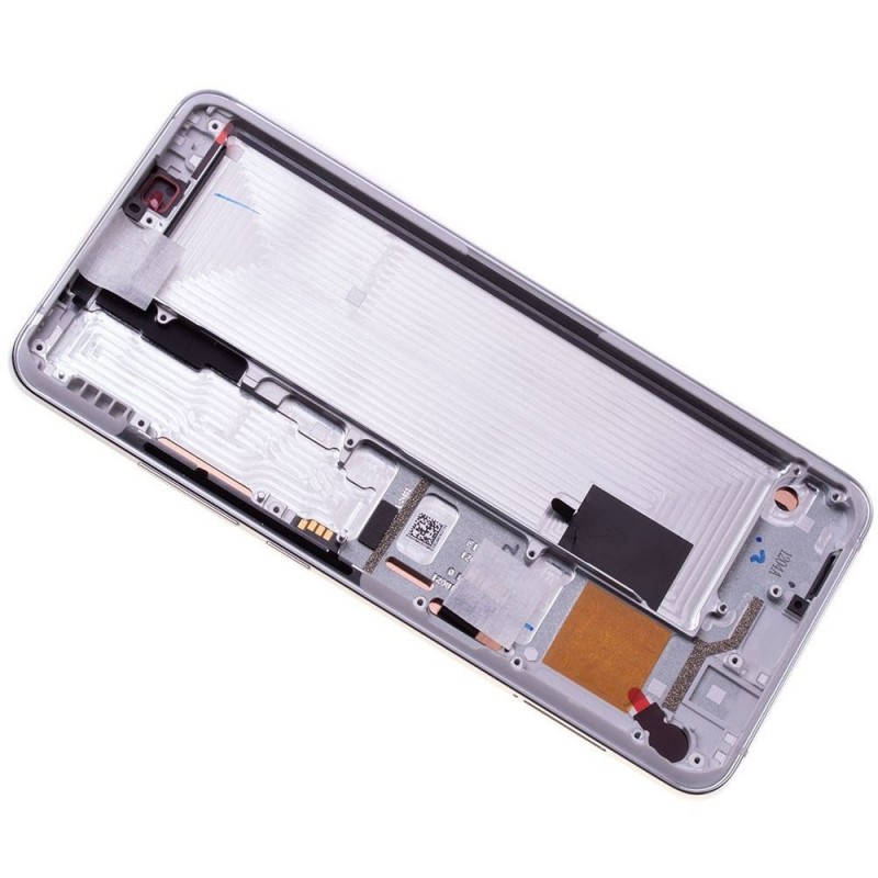 Xiaomi Service Pack Original LCD Display + Frame for Mi Note 10 / Mi Note 10 Pro | White