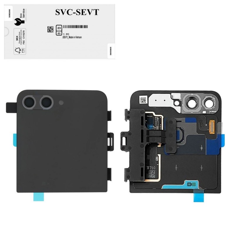 Samsung Service Pack Original LCD Display Galaxy Z Flip 5 5G F731 (External) OUTER | Black