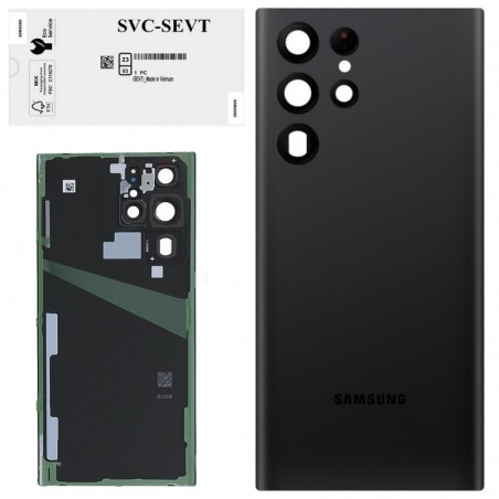 Product image Samsung Back Cover Originale Service Pack per Galaxy S22 Ultra S908B | Phantom Black