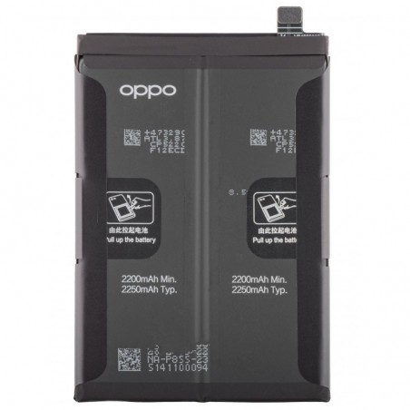 Oppo Service Pack Batteria BLP855 Originale per Reno 8 / Find X5 Lite / Reno 7 5G