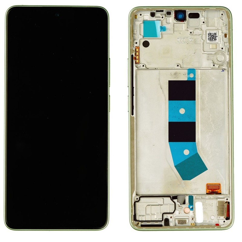Xiaomi Service Pack Original LCD Display + Frame For Redmi Note 13 4G 2024 | Green Green
