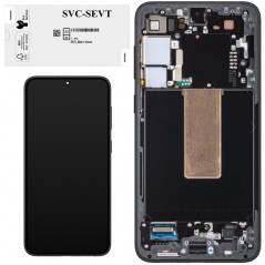 Compra Samsung SERVICE PACK Display LCD ORIGINALE + Frame Per Galaxy S23 Plus 5G S916 | Graphite / Gray online