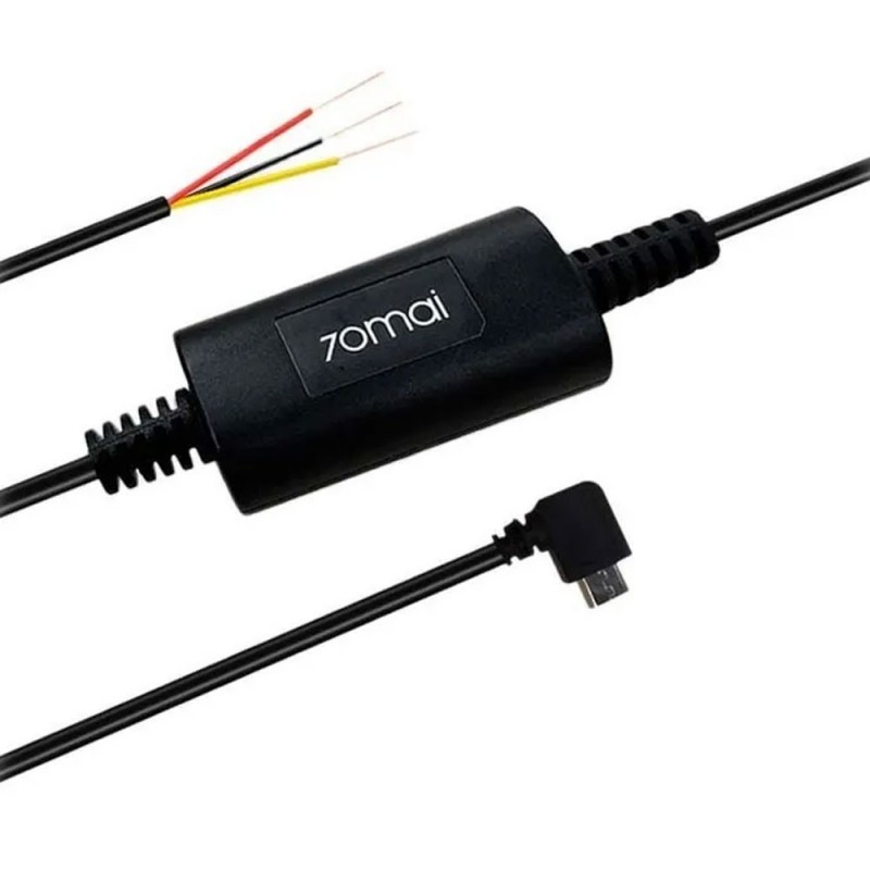 70mai Hardwire Kit UP02 Monitoraggio Continuo Per DashCam da Cruscotto Micro USB 3m Nero 70mai Hardwire Kit UP02 Monitoraggio Continuo Per DashCam da Cruscotto Micro USB 3m Nero