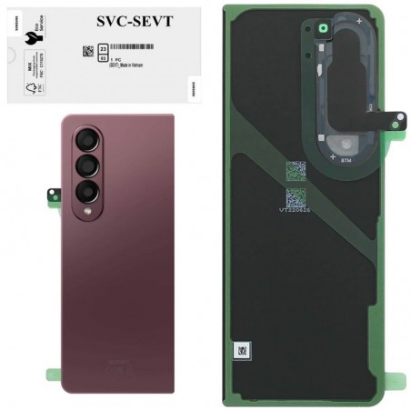 Photo of Samsung Back Cover Originale Service Pack per Galaxy Z Fold4 F936B | Burgundy - Samsung