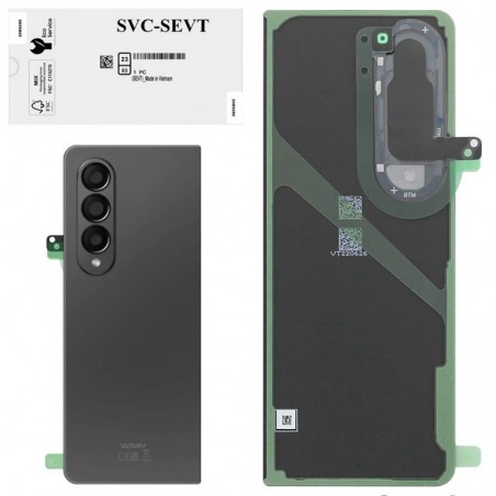 Samsung Samsung Back Cover Originale Service Pack per Galaxy Z Fold 4 F936B | Grey Green for sale