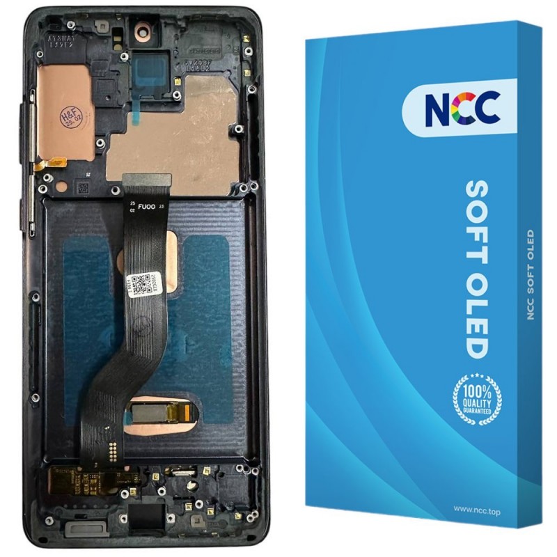 Display LCD NCC SOFT OLED + Frame Per Samsung Galaxy S20 Plus 4G 5G G985 G986 