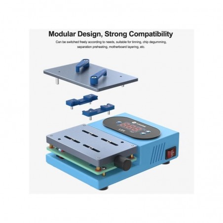 SUNSHINE LS4 Multifunctional Glue Removal Platform with Heating