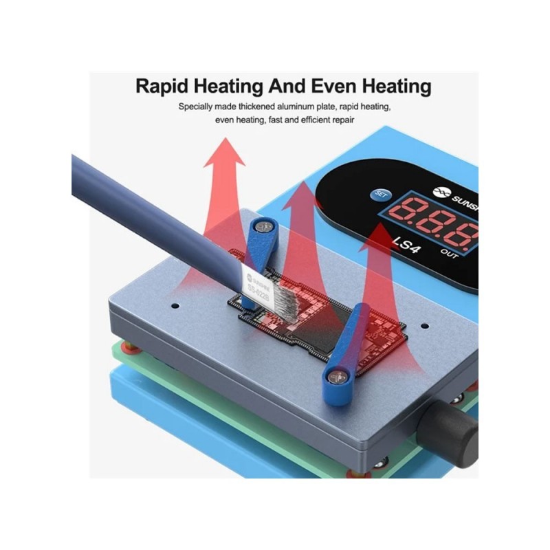 SUNSHINE LS4 Multifunctional Glue Removal Platform with Heating