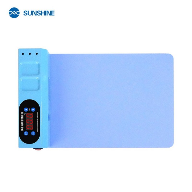 SUNSHINE S-918E MINI Tappetino Separatore Riscaldatore Elettrico Schermo LCD | 110-220V 