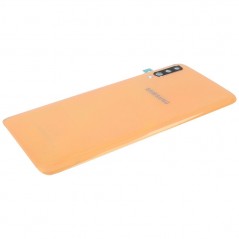 Samsung Back Cover Originale Service Pack con Camera Frame per Galaxy A70 SM-A705 | Coral