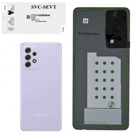 Buy Samsung Back Cover Originale Service Pack con Camera Frame per Galaxy A52 A525 4G / A52 5G A526 / A52S A528 | AWESOME VIOLET