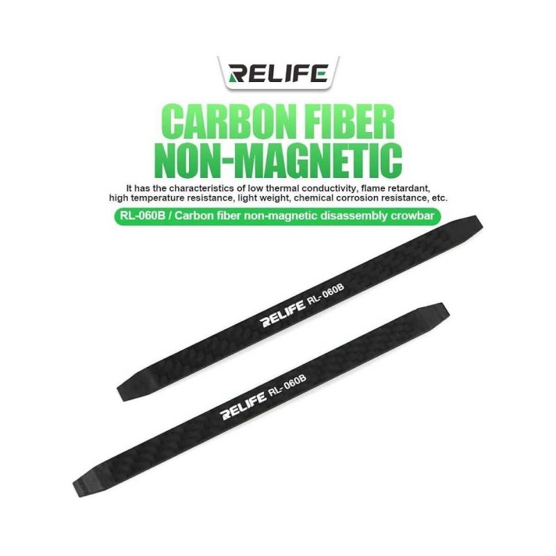 RELIFE RL-060B Paletta di smontaggio in fibra di carbonio AMAGNETICO