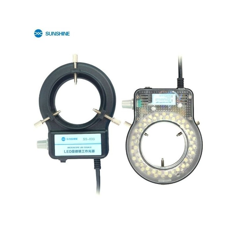 Sunshine SS-033 Lampada LED per microscopi con luminosità regolabile | Blu