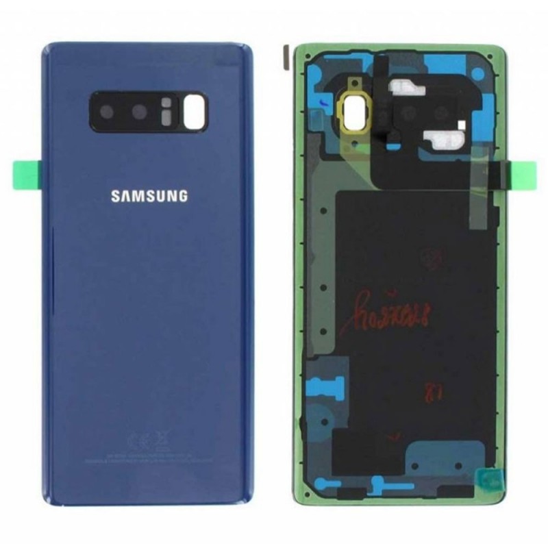 Samsung Original Back Cover Service Pack with Camera Frame for Galaxy Note 8 SM-N950F | Blue