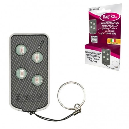 Acquista Bravo MAGIKO Universal New Telecomando Universale Programmabile Radiocomando Apri-Cancello Rolling su Smartness