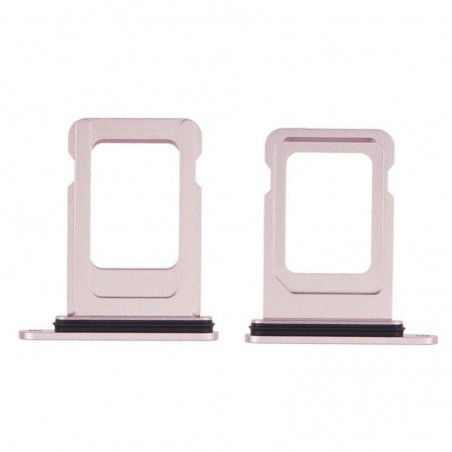 Carrello Sim per Apple iPhone 15 / Plus Slot SINGLE SIM TRAY Rosa