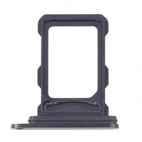 Carrello Sim per Apple iPhone 15 Pro / Pro Max Slot DUAL SIM TRAY Nero