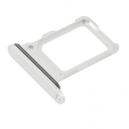 Foto di Carrello Sim per Apple iPhone 16 Pro / Pro Max Slot DUAL SIM TRAY Bianco - PRC