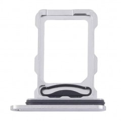 Carrello Sim per Apple iPhone 16 Pro / Pro Max Slot DUAL SIM TRAY Bianco