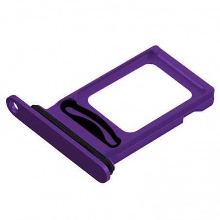 Discover Carrello Sim per Apple iPhone 14 Pro / Pro Max Slot DUAL SIM TRAY Purple details
