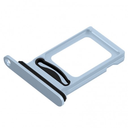 Scopri Carrello Sim per Apple iPhone 15 / Plus Slot DUAL SIM TRAY Blu in dettaglio