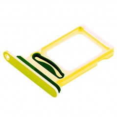Photo of Carrello Sim per Apple iPhone 14 / Plus Slot DUAL SIM TRAY Giallo - PRC