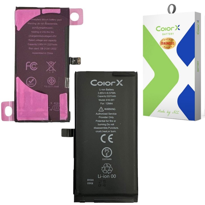 ColorX Battery Diagnosis IC Original for Apple iPhone 12 Mini 2227 mAh
